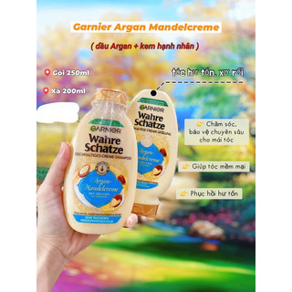 Bộ ba gội + xả + ủ tóc Garnier 🍃🍃🍃