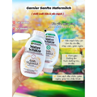 Bộ ba gội + xả + ủ tóc Garnier 🍃🍃🍃