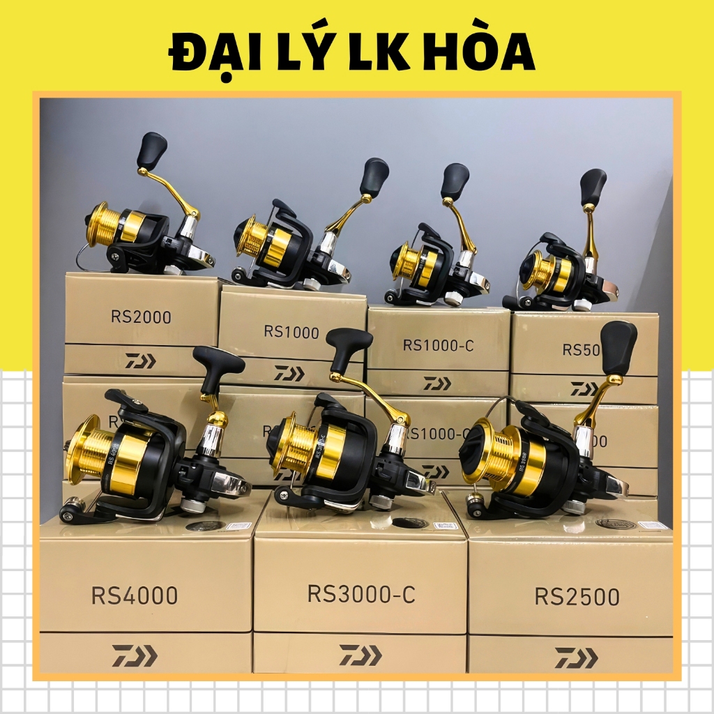 Máy câu đứng DAIWA RS chuyên lure - Dòng máy chính hãng DAIWA