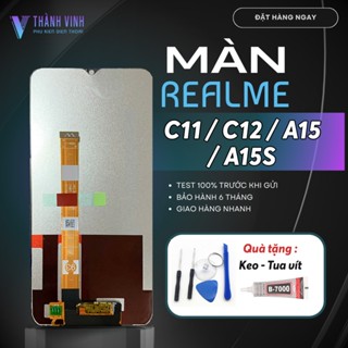 Màn Hình Oppo C11 / C12 / A15 / A15S / A16K  - Chất Lượng Cao, Tặng Kèm Keo Dán Chuyên Dụng & Bộ Sửa Chữa