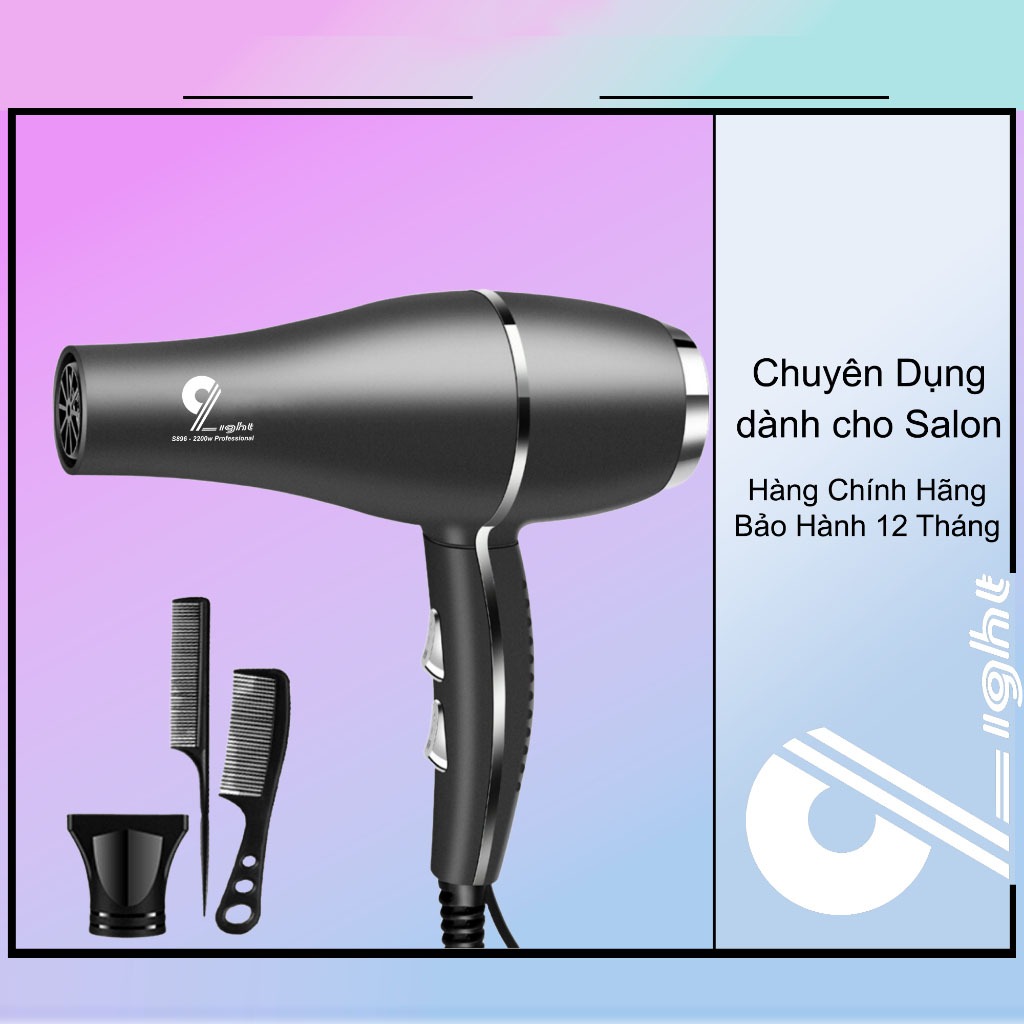 [MỚI] Máy Sấy Tóc Công Năng Cao 2200W - Thiết Kế Thời Thượng, Chính Hãng, Bảo Hành 12 Tháng
