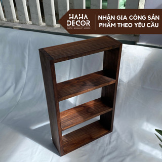  Kệ gia vị nhà bếp kệ để giấy nhà vệ sinh gỗ thông mỹ nhiều màu KGTT04 