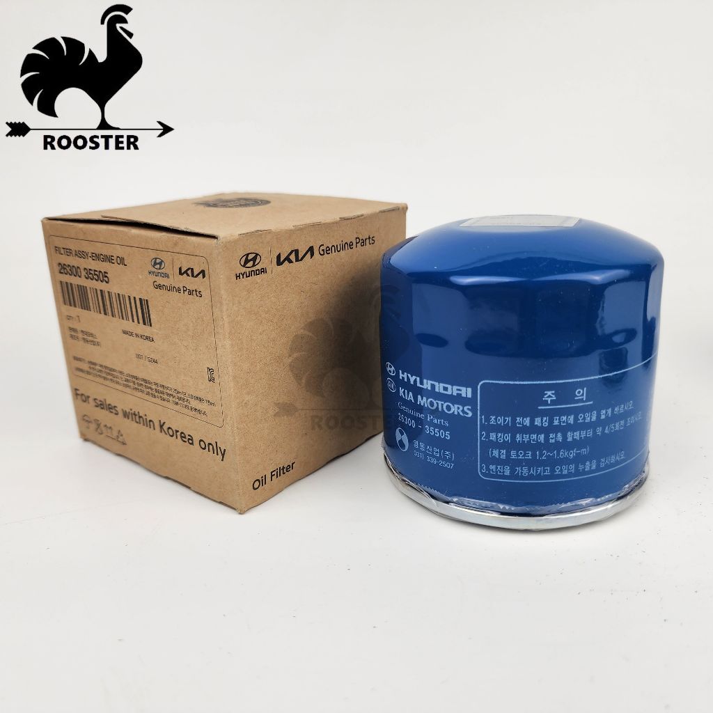 [Sỉ-Lẻ] Lọc nhớt, lọc dầu động cơ xe K3, Cerato, Elantra, Accent, Avante, Tucson, Rio (2630035503/2630035504/2630035505)