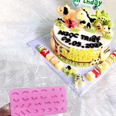 Khuôn silicon khuôn dấu tiếng Việt