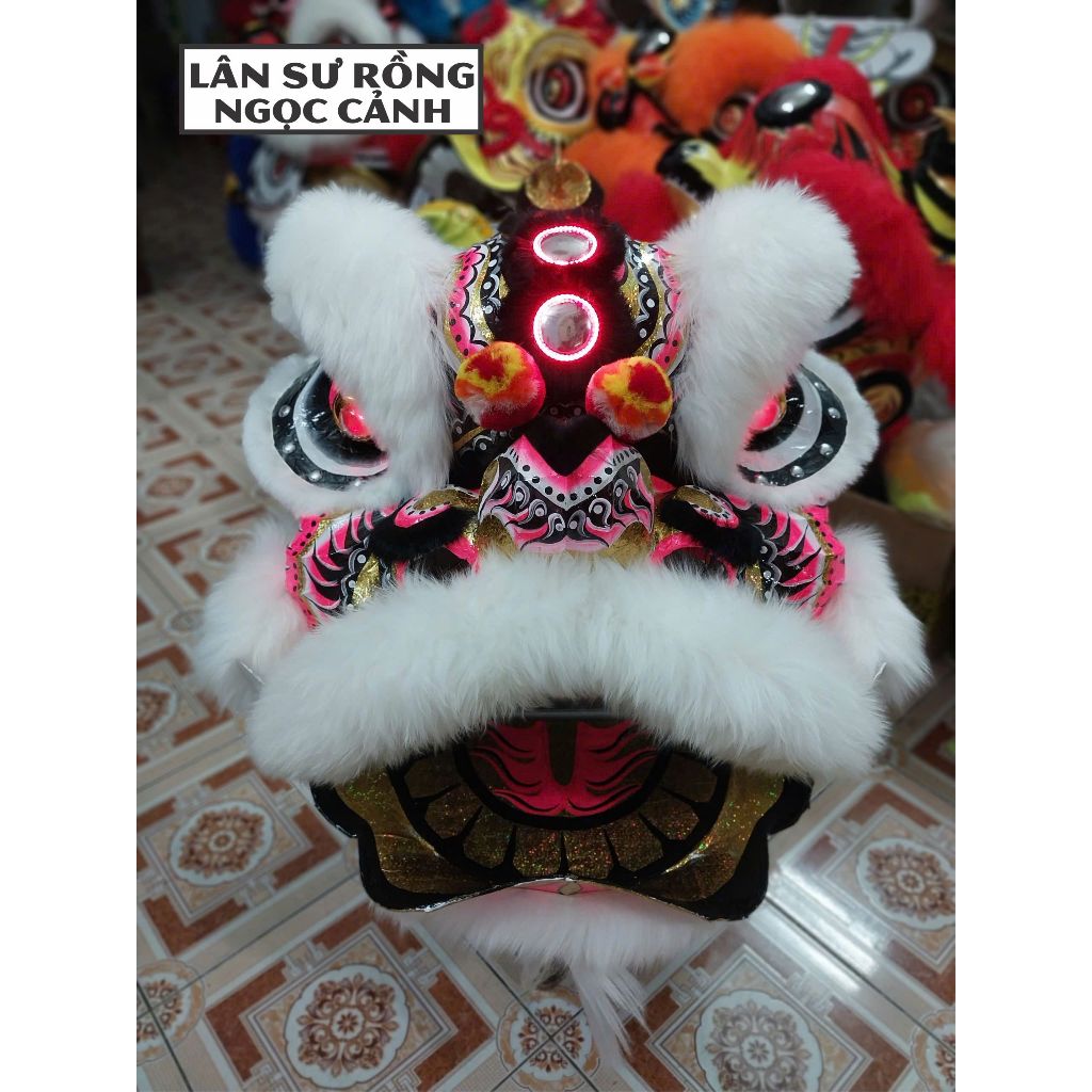 Đầu Lân sư rồng lông cừu cỡ lớn