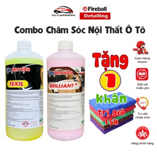  Combo Bô Đôi Sản Phẩm Chăm Sóc Nội Thất Ô Tô Ekokemika 1L 