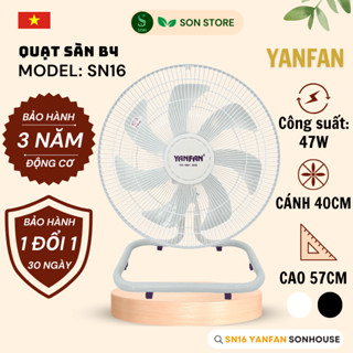 [MỚI] Quạt Sàn B4 SN16 YANFAN, Đường Kính Cánh 40cm, Công Suất 47W, Động Cơ Dây Đồng 100%.