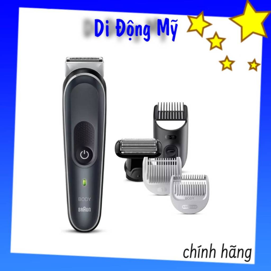 🔥 Braun Bodygroom 5360, Máy cạo lông toàn thân Braun Body Groom Series 5 BG-5360