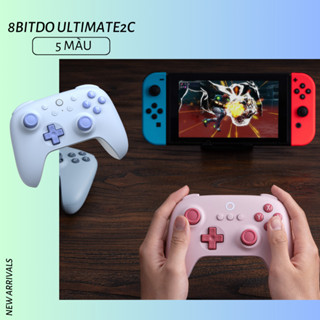 Tay cầm 8Bitdo Ultimate 2C Bluetooth Controller cho Nintendo Switch hỗ trợ Wake Up, Motion Control