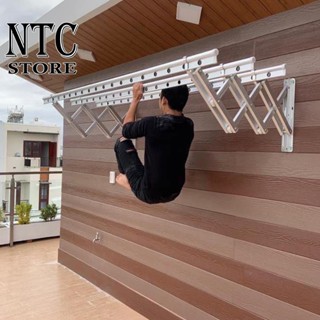 Giàn phơi thông minh Hòa Phát chắc chắn, bền đẹp ,tải trọng 35kg -80kg, bảo hành lên đến 36 tháng
