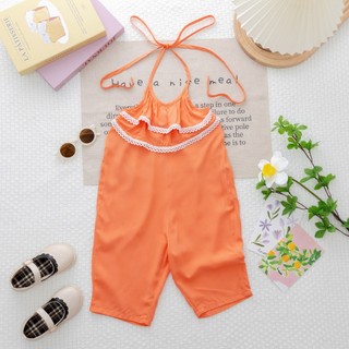 Jump Suite - Cam Carot- Đồ Bé Gái - Bộ quần áo Tole Loại 1 mềm, mịn, mát size 10-35 kg Bé gái