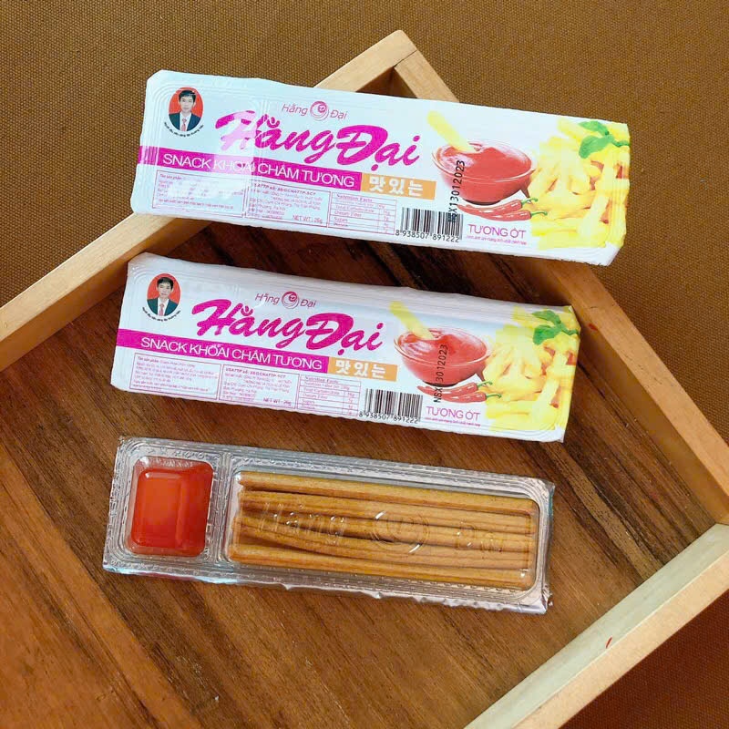 Snack Khoai Chấm tương Hằng Đại