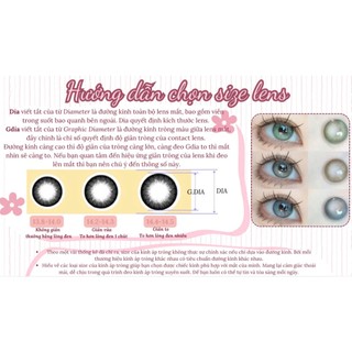 [1 ĐÔI] Lens Black / Choco 0 độ LUNA EYES Kính áp tròng JOLLY STORE