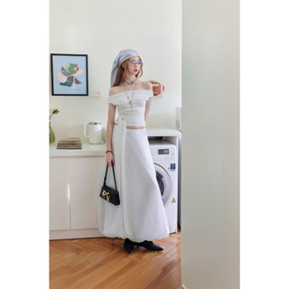 Organza Bubble Skirt - Remmus | Chân váy maxi tiểu thư, dáng dài thanh lịch, che khuyết điểm cho nữ