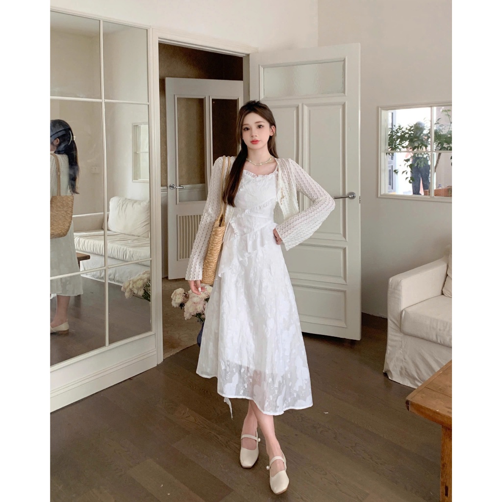Váy Dự Tiệc Đầm Maxi Mix Đuôi Tiên, Chất Vải Tơ Ép Quảng Châu May 2 Lớp Phong Cách Sang Trọng Cho Mùa Cưới 2025 | BigBuy360 - bigbuy360.vn