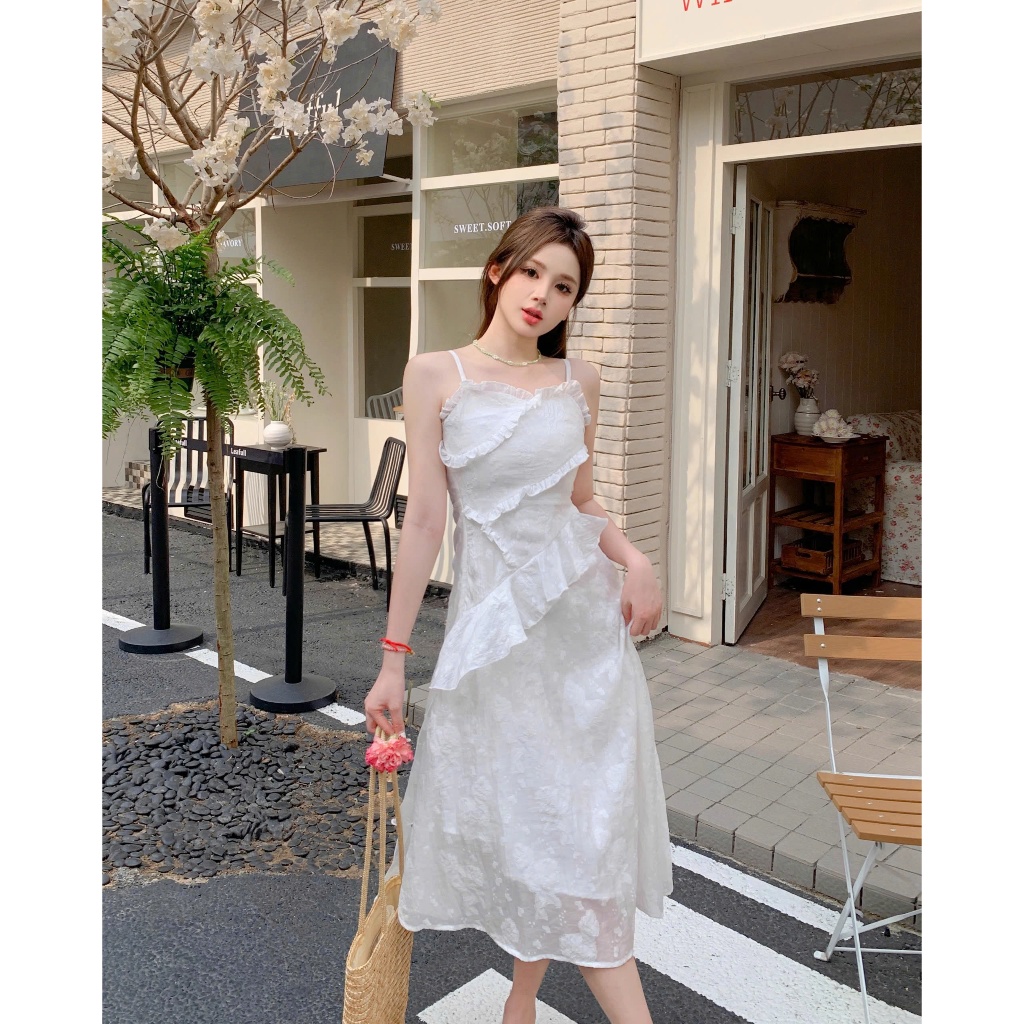 Váy Dự Tiệc Đầm Maxi Mix Đuôi Tiên, Chất Vải Tơ Ép Quảng Châu May 2 Lớp Phong Cách Sang Trọng Cho Mùa Cưới 2025 | BigBuy360 - bigbuy360.vn