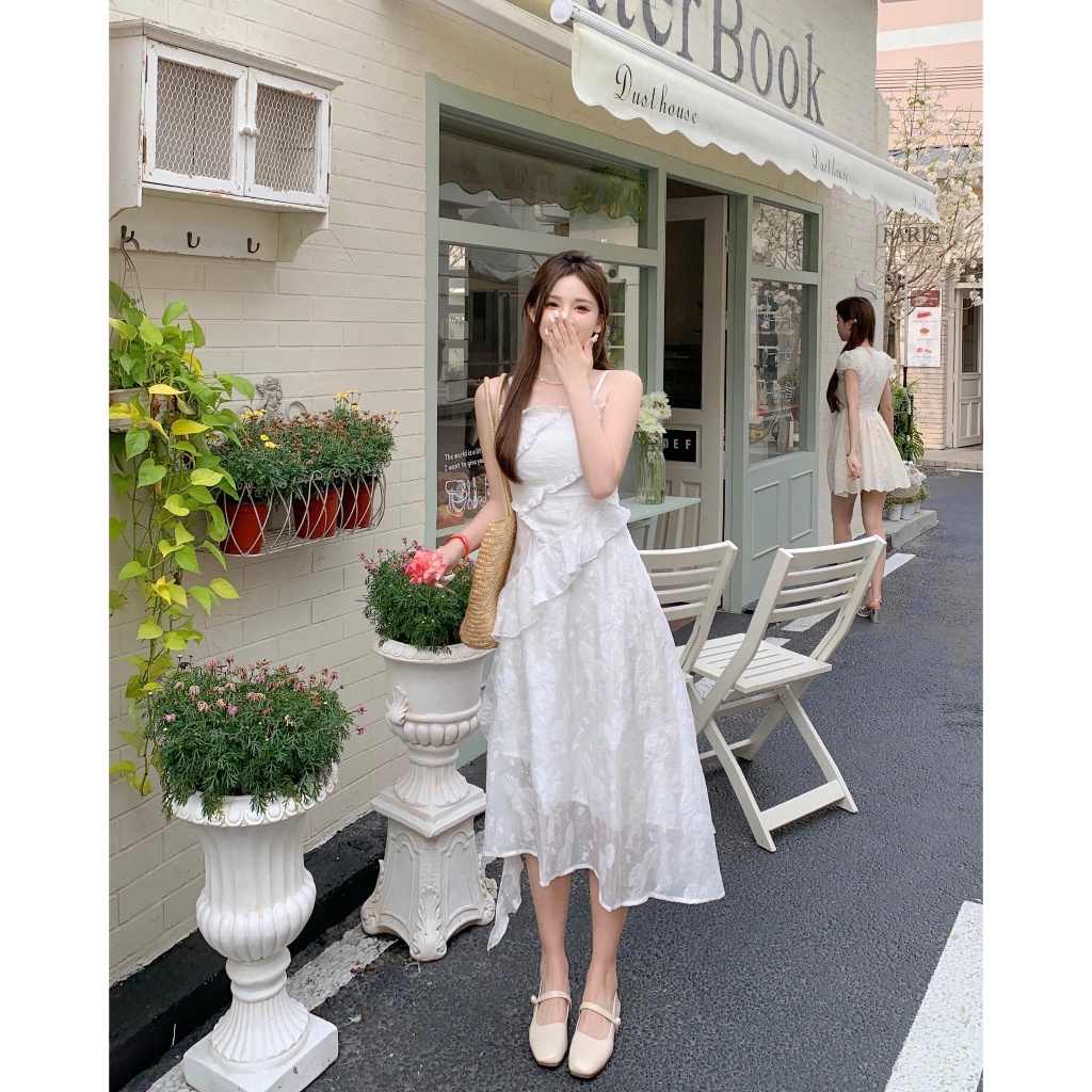 Váy Dự Tiệc Đầm Maxi Mix Đuôi Tiên, Chất Vải Tơ Ép Quảng Châu May 2 Lớp Phong Cách Sang Trọng Cho Mùa Cưới 2025 | BigBuy360 - bigbuy360.vn