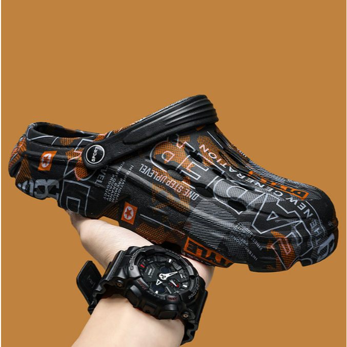 Dép nam sục nam cross siêu nhẹ thoáng khí bền bỉ trẻ trung 043