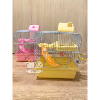  Lồng chuột hamster hai tầng 23 x 17 x 30 cm như ảnh 