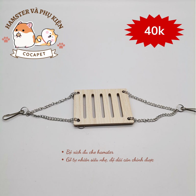 Xích đu dành cho hamster