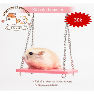 Xích đu dành cho hamster