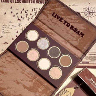 Bảng Phấn Mắt 8ô SHEGLAM Live To Roam Palette