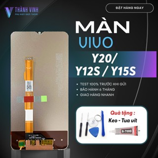 Màn Hình ViVo Y20/ Y20S /Y12S/ Y15S - Chất Lượng Cao, Tặng Kèm Keo Dán Chuyên Dụng & Bộ Sửa Chữa