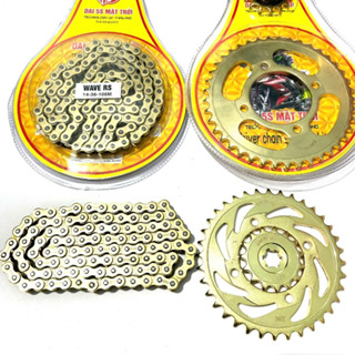 Nhông Xích Nhông Sên Dĩa 10li Mạ Niken Dream Wave Sirius Rs Future - DAI5S MẶT TRỜI