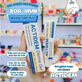 Actidem Gel bôi giảm mụn Actidem Derma Gel Extra 18g mẫu mới, giảm mụn, mờ thâm - DMP Tmedical