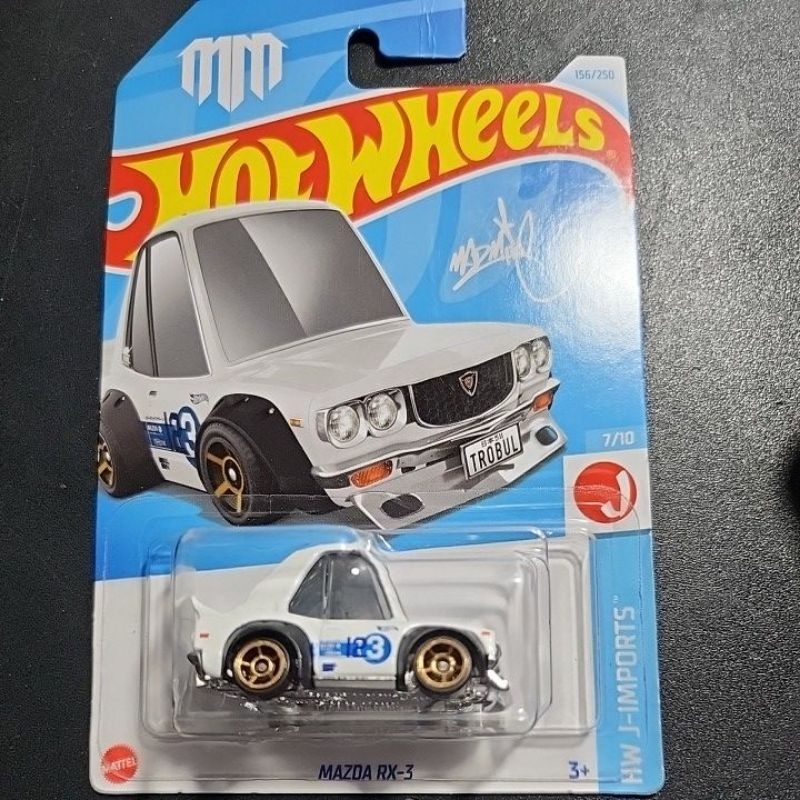 Mô hình xe HotWheels- MAZDA RX-3 (tỉ lệ 1:64)