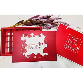 Hộp socola gấp 24 viên