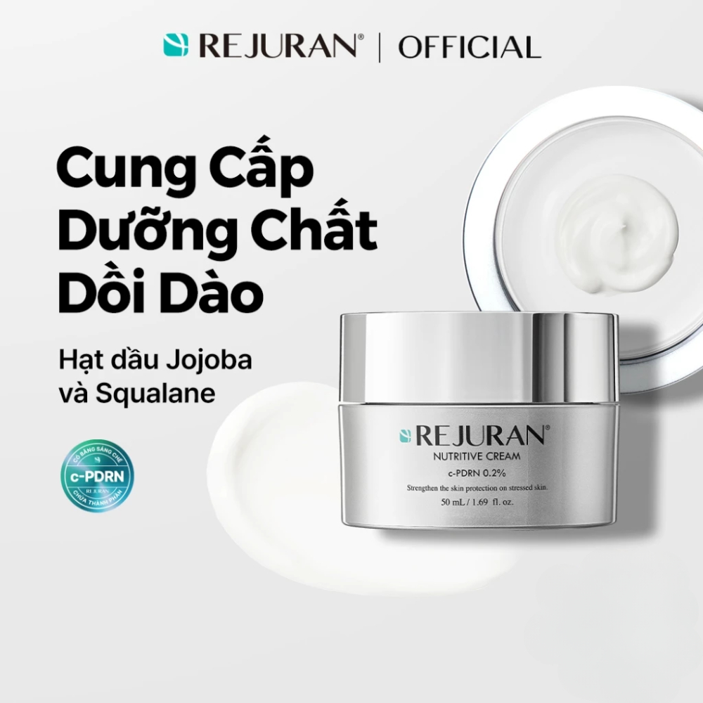 Kem dưỡng Rejuran Healer Nutritive Cream 50mL PDRN 0.2%