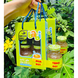  Combo 2 lốc  10 hủ  yến green Babi - yến hữu cơ dành cho trẻ em 