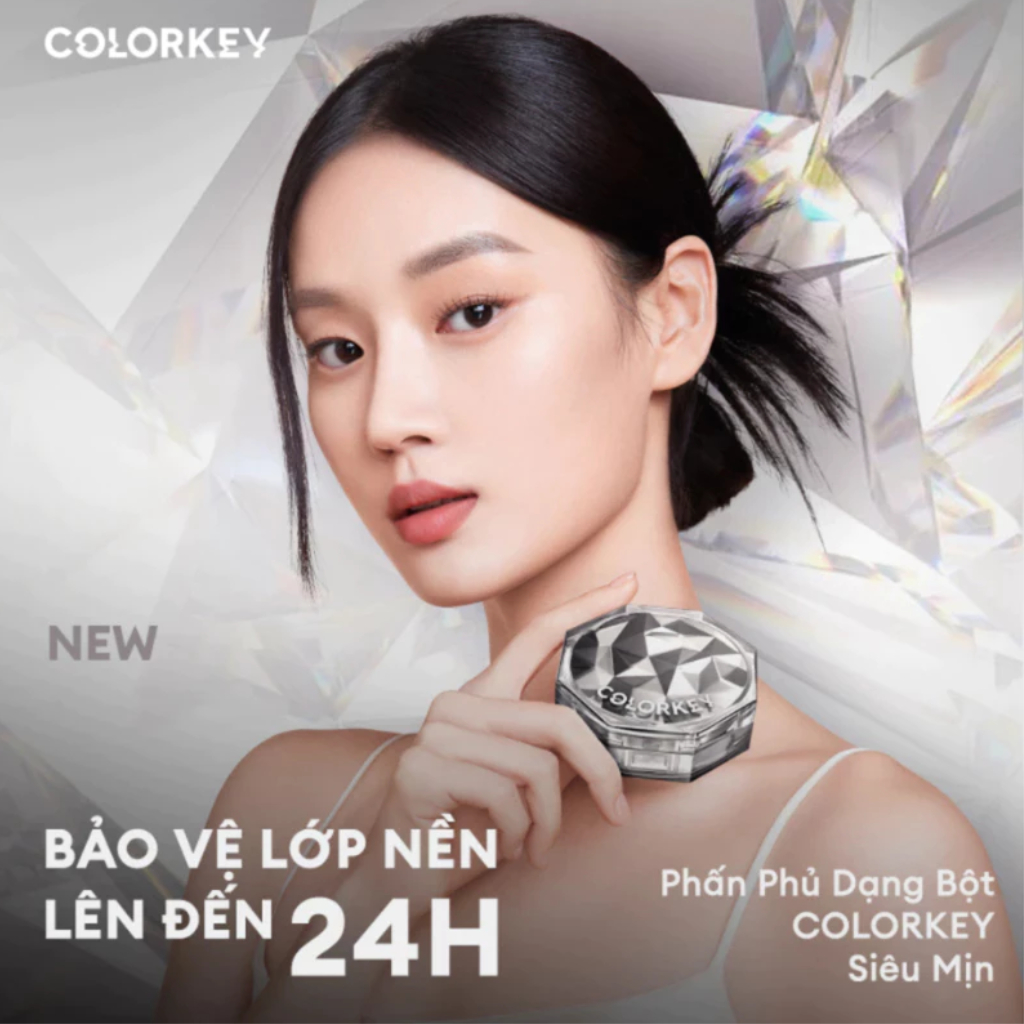 Phấn Phủ Dạng Bột Colorkey Lasting Naturally Occurring Loose Powder 8g