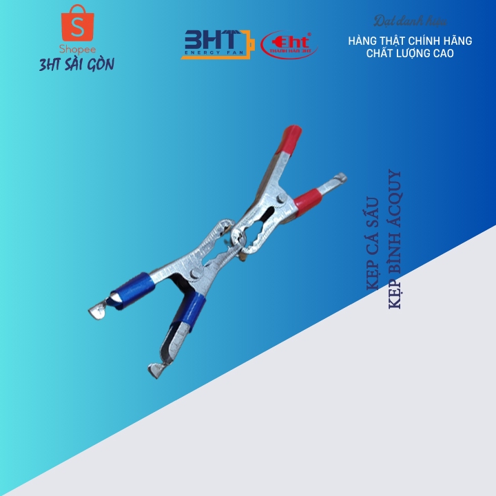 Kẹp Bình Xanh Đỏ 30A - 7Cm - 1 cặp