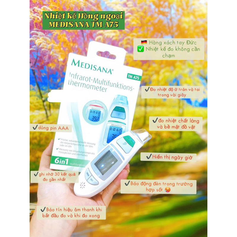 Nhiệt kế Medisana TMA75
