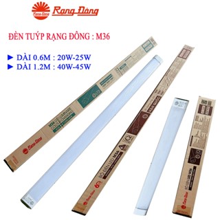 Đèn led bán nguyệt Rạng Đông 50W - 40W - 20W - Đổi mầu 40W M36 - Bộ đèn tuýp M36 Rạng Đông