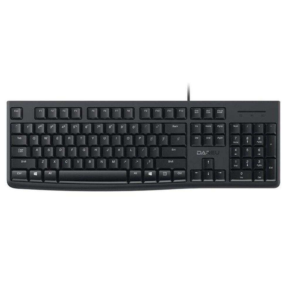 Bàn phím có dây Dareu LK185 USB Black