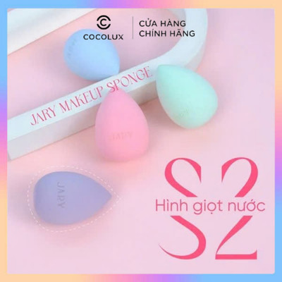 Mút Tán Nền Jary Make Up Sponge Giọt Nước - S02 Full Box