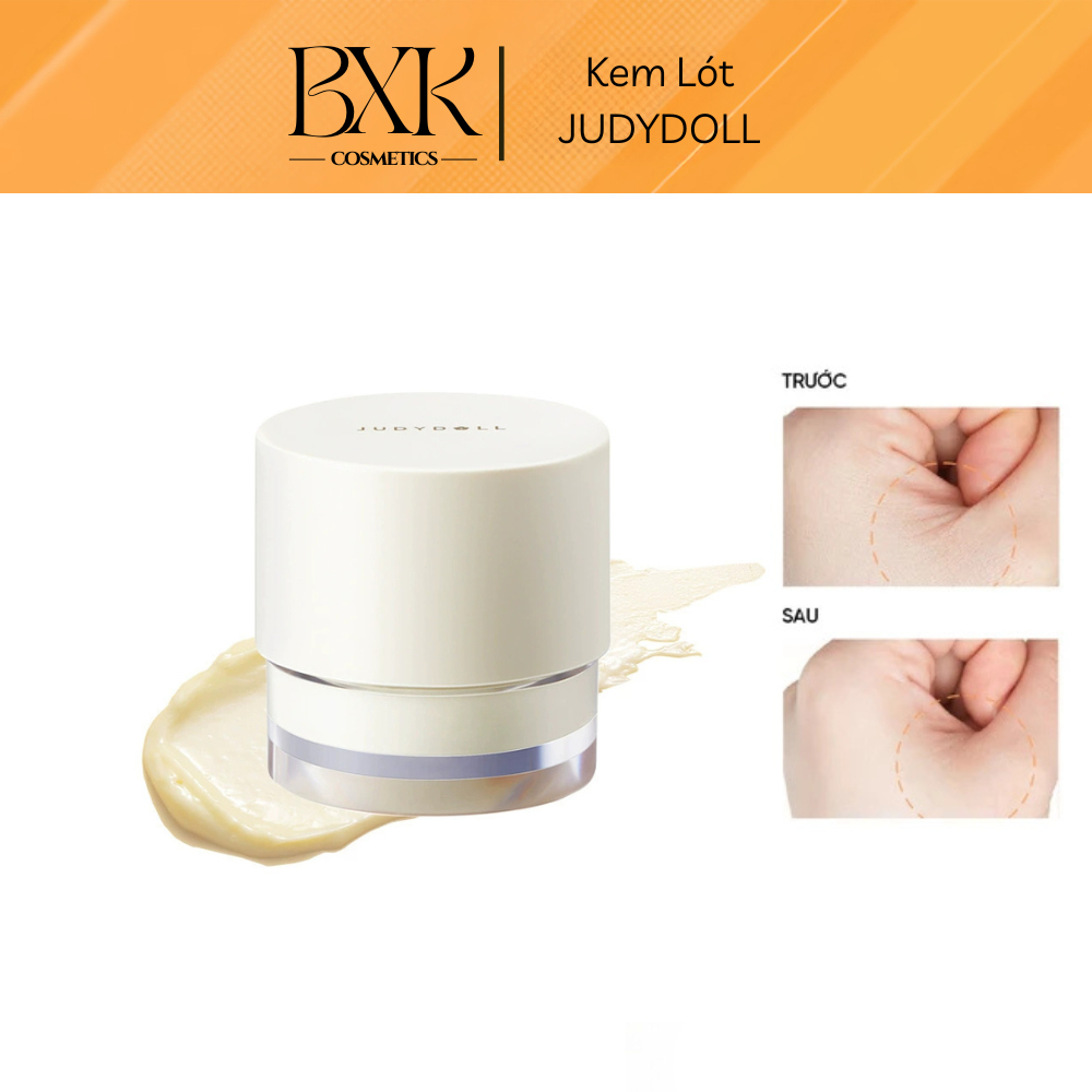 Kem Lót JUDYDOLL Dưỡng Ẩm Hương Quýt Nâng Tone Kiềm Dầu Mịn Lì BXK COSMETIC