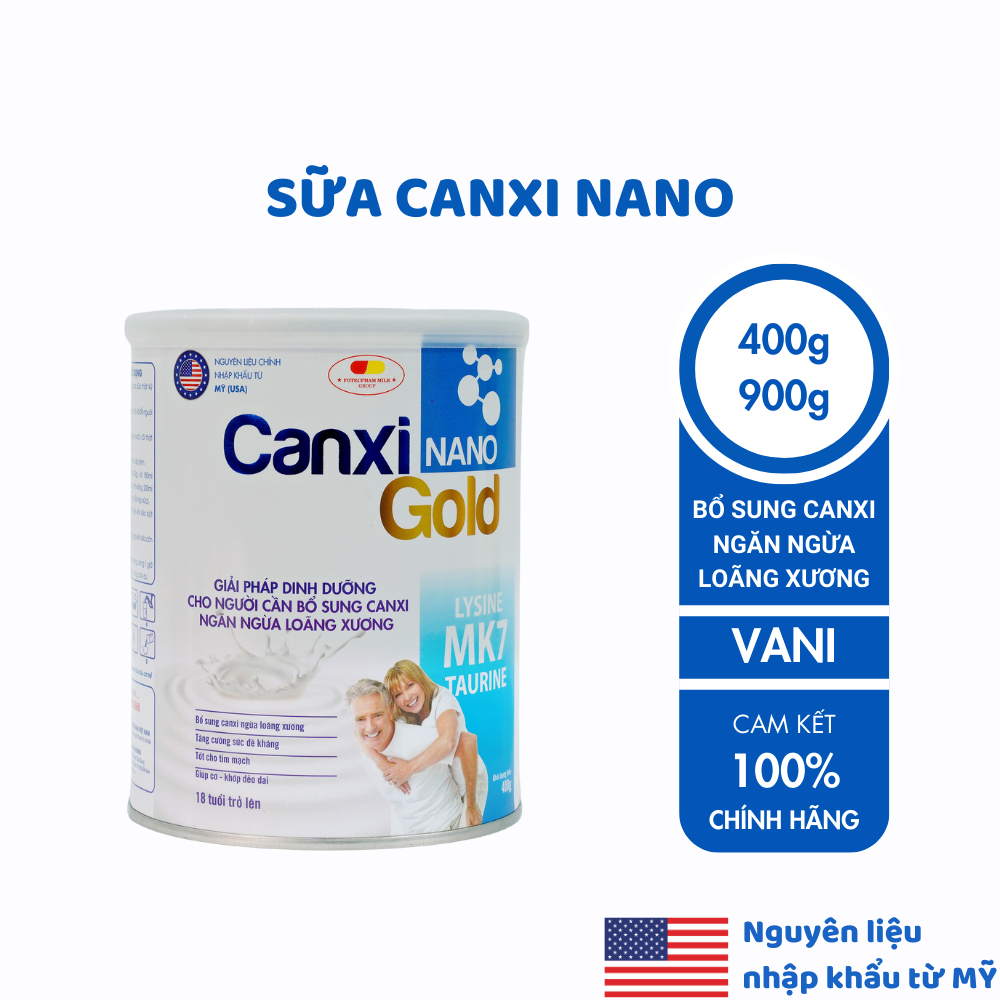 Sữa Bột Cho Người Lớn Tuổi Sữa Cho Người Lớn Tuổi Bổ Sung Canxi Canxi Nano Gold Chính Hãng Japa Kids