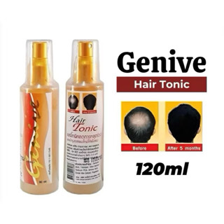Xịt mọc tóc Genive Hair Tonic Thái Lan 120ml Xịt Kích thích Mọc Tóc Giảm Rụng Tóc