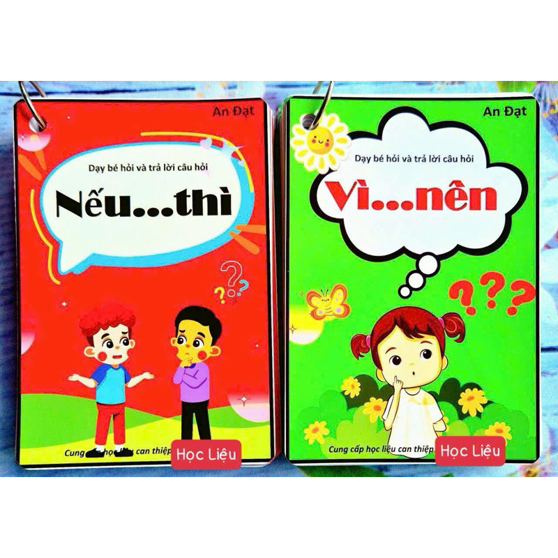 Học Liệu Bộ Câu Hỏi Nếu...Thì - Vì...Nên ☘️