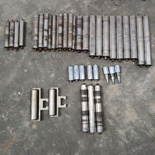 [inox] con lăn inox nhiều kích thước chế chà nhám băng chuyền nhám đai lăn ép thực phẩm