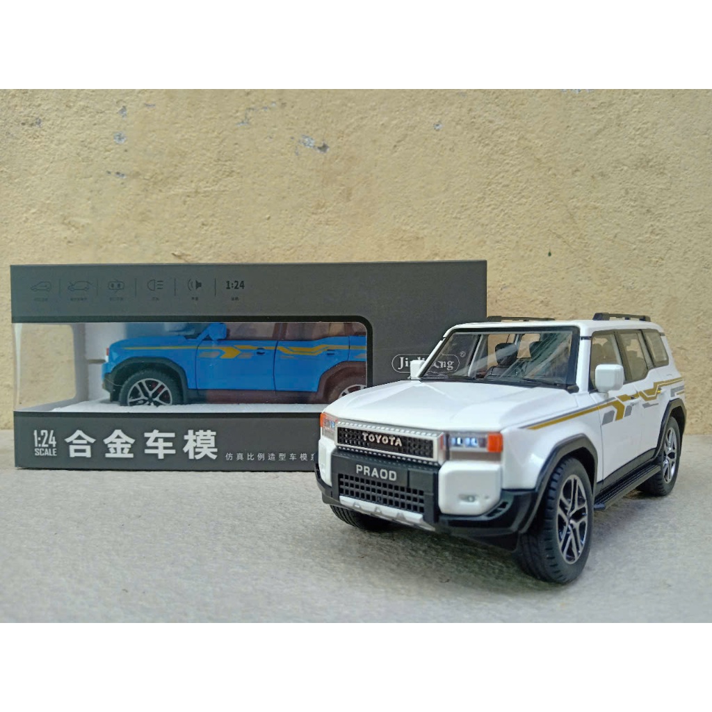Mô hình xe land Cruiser PRADO LC250 2025 1:24