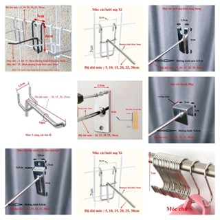 Móc treo phụ kiện móc treo siêu thị móc treo điện thoại móc treo đồ nhiều kích thước giá rẻ nhất 