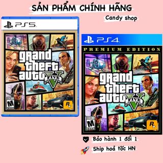 Đĩa Game Grand Theft Auto V Premium Edition (GTA 5) PlayStation 5