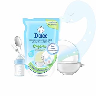 (ComBo 2) Túi Nước rửa bình sữa Dnee Organic Túi 500ml XD