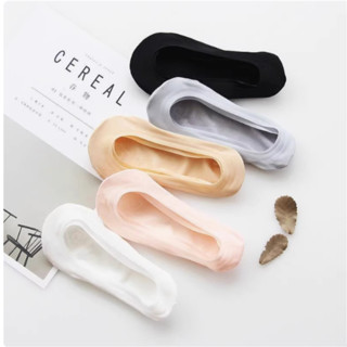  Combo 5 Đôi Tất Lười đế cao su chống trượt vớ mang giày búp bê chất liệu cotton êm chân 