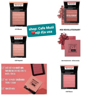 PHẤN MÁ HỒNG BỀN MÀU 16H Maybelline Fit Me Mono Blush 4.5h ⛔HÀNG NỘI ĐỊA USA